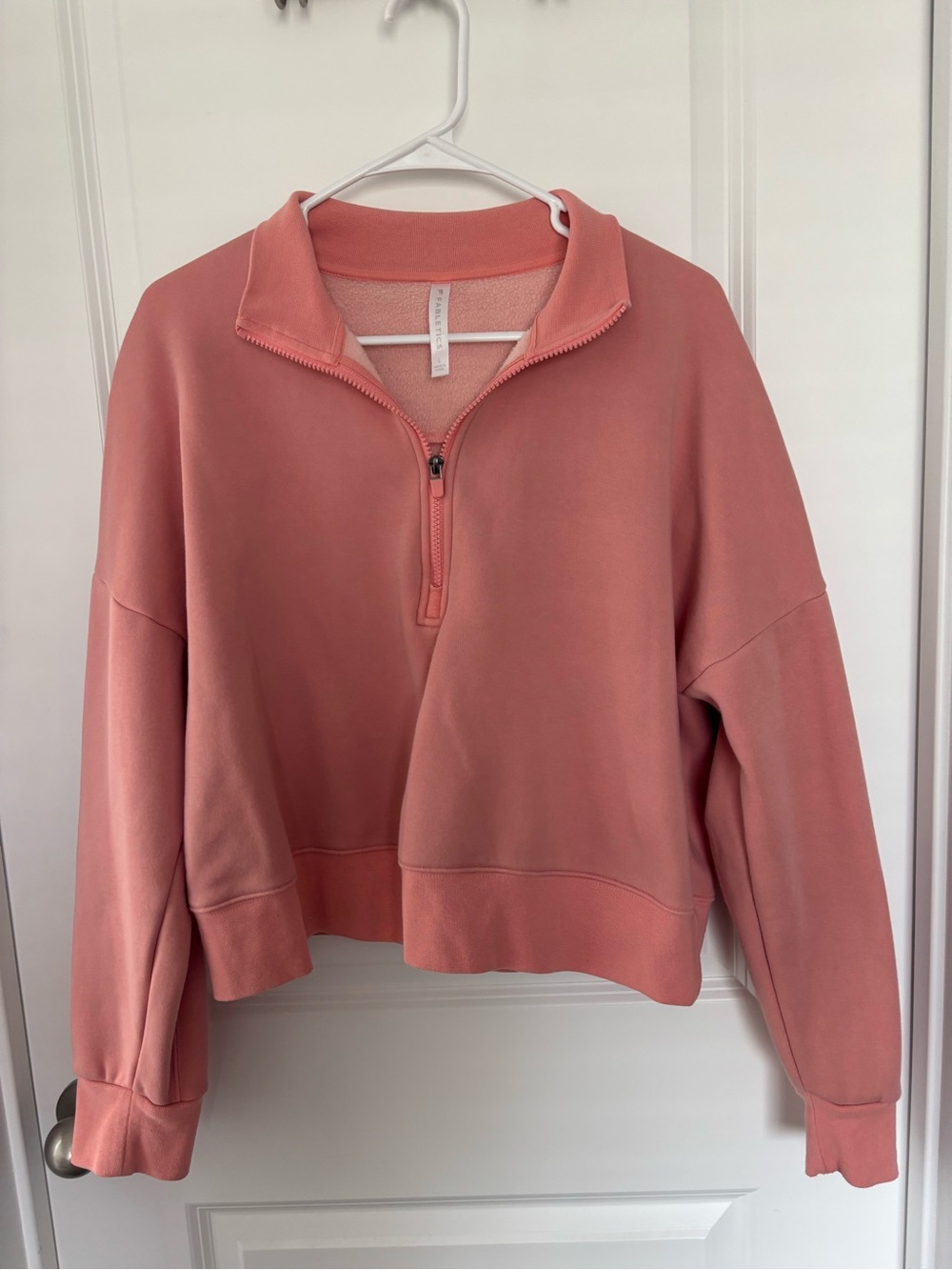 Fabletics Coral Half-Zip Pullover
